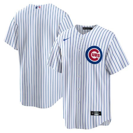 Chicago Cubs Home Team Jersey - White