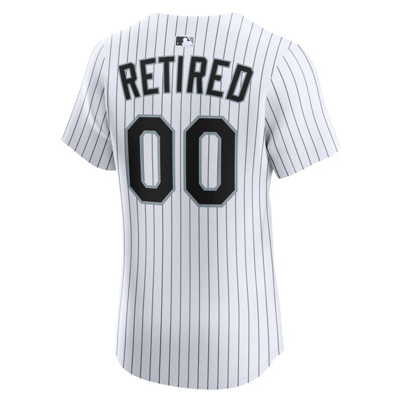 Chicago White Sox Home Elite Pick-A-Player Retired Roster Jersey - White - Image 3