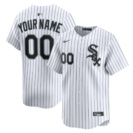 Chicago White Sox Home Limited Custom Jersey - White