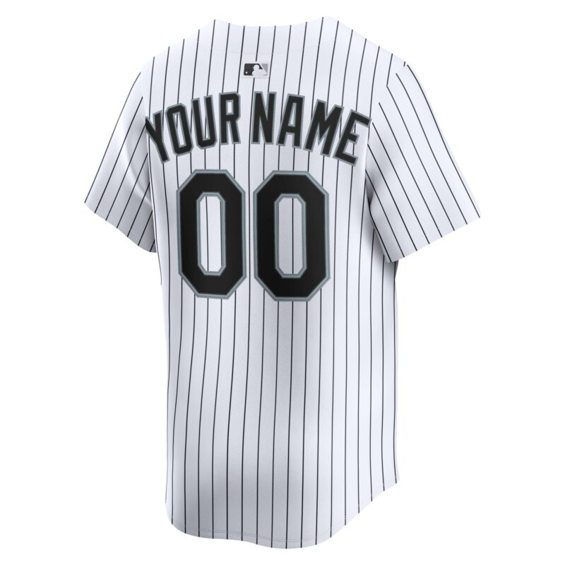 Chicago White Sox Home Limited Custom Jersey - White - Image 3