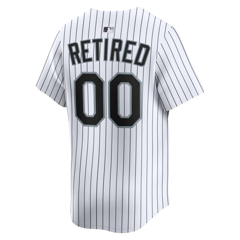 Chicago White Sox Home Limited Pick-A-Player Retired Roster Jersey - White - Image 3