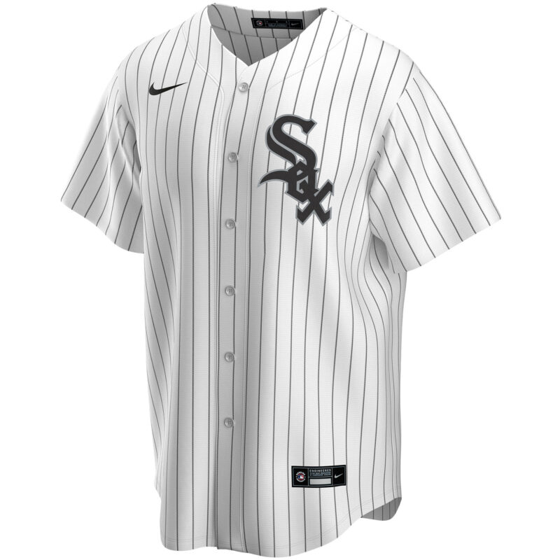 Chicago White Sox Home Custom Jersey - White - Image 2