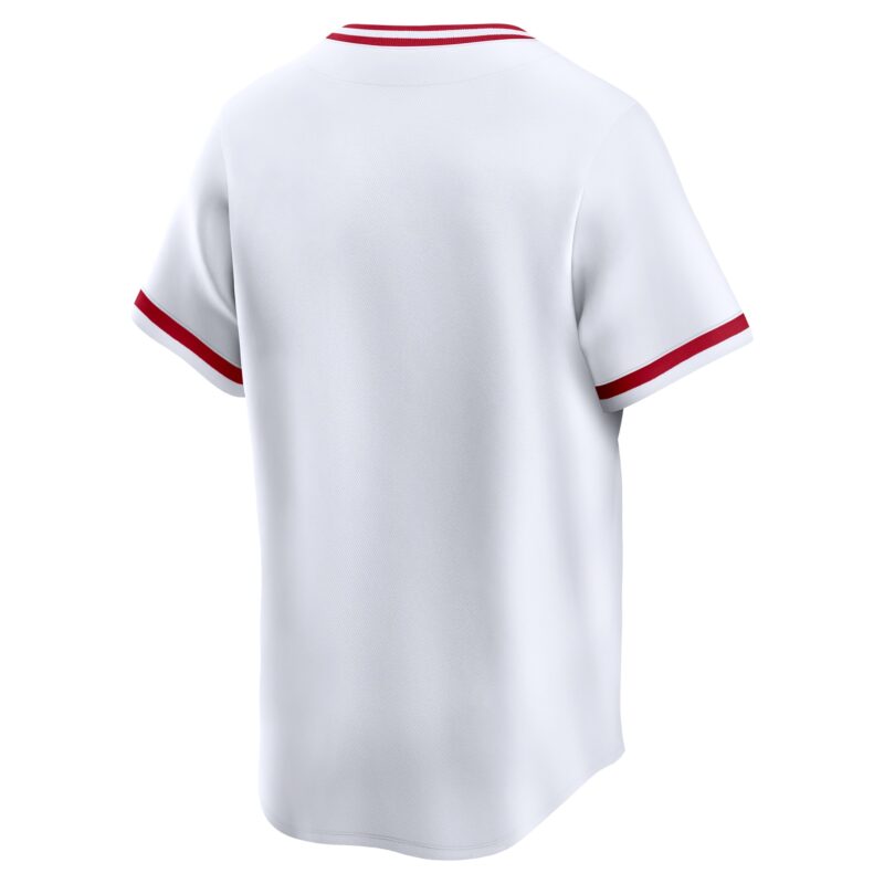 Cincinnati Reds Throwback Cooperstown Collection Limited Jersey - White - Image 3