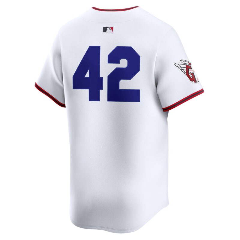Cleveland Guardians Home 2025 Jackie Robinson Day Limited Jersey – White - Image 3