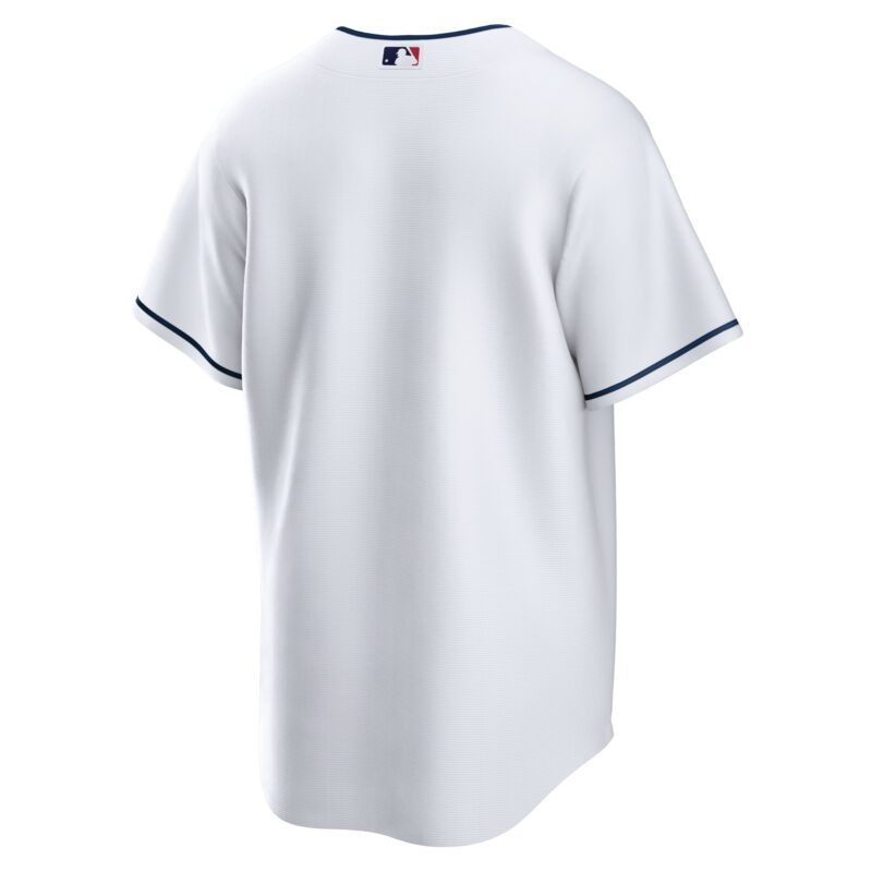 Cleveland Guardians Home Blank Jersey - White - Image 3