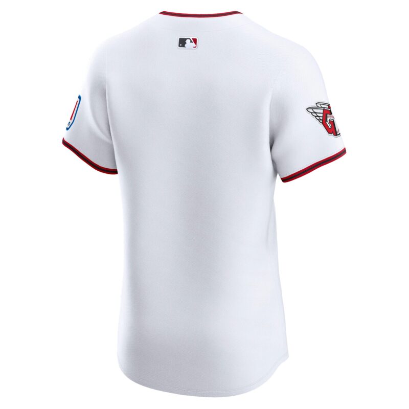 Cleveland Guardians Home Elite Jersey - White - Image 3