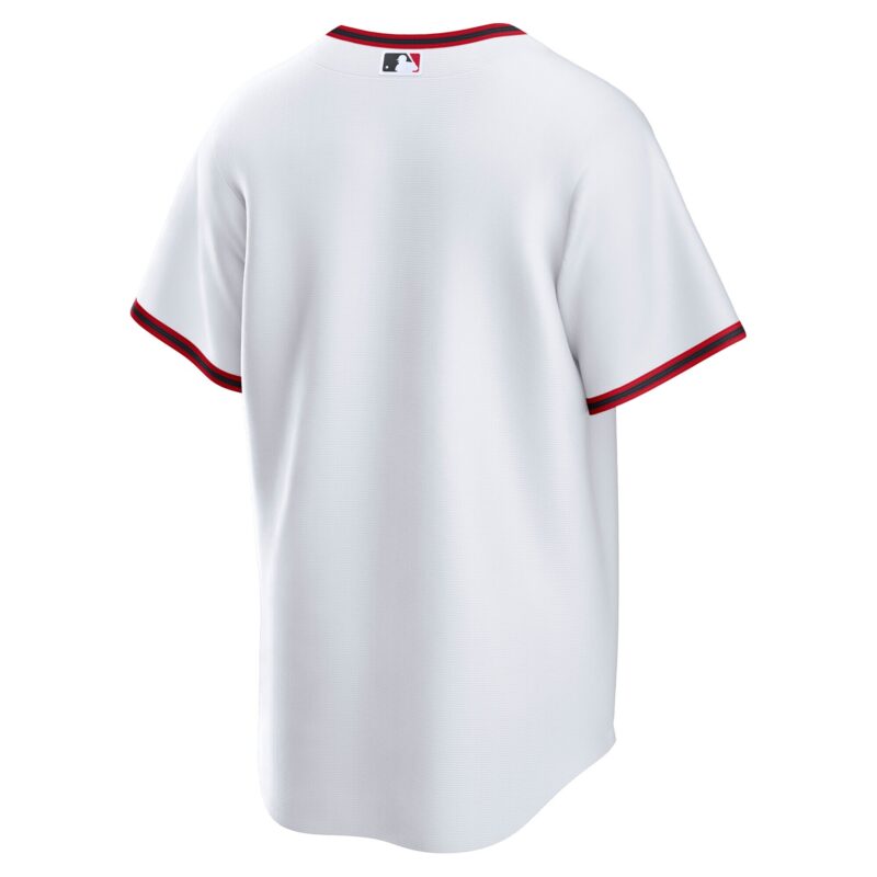 Cleveland Guardians Home Home Blank Jersey - White - Image 3