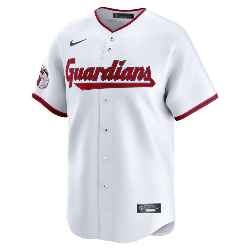 Cleveland Guardians Home Limited Jersey - White - Image 2