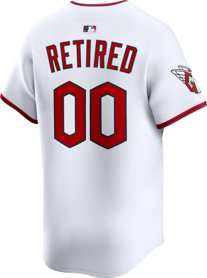 Cleveland Guardians Home Limited Pick-A-Player Retired Roster Jersey - White - Image 3