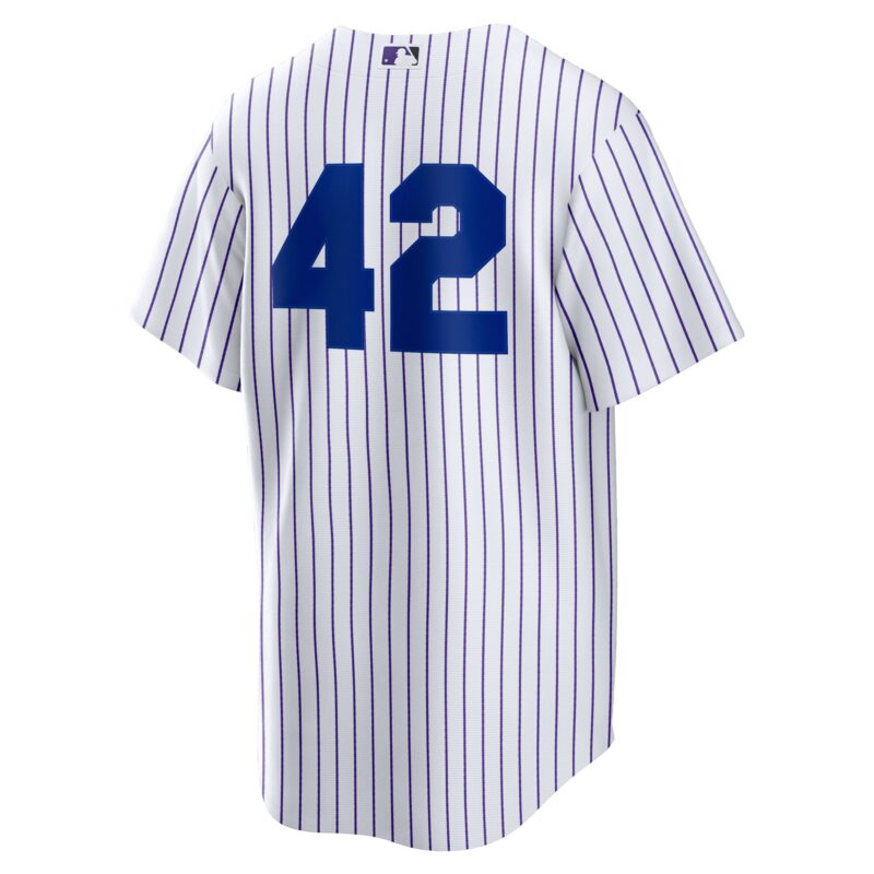 Colorado Rockies Home 2025 Jackie Robinson Day Jersey - White - Image 3