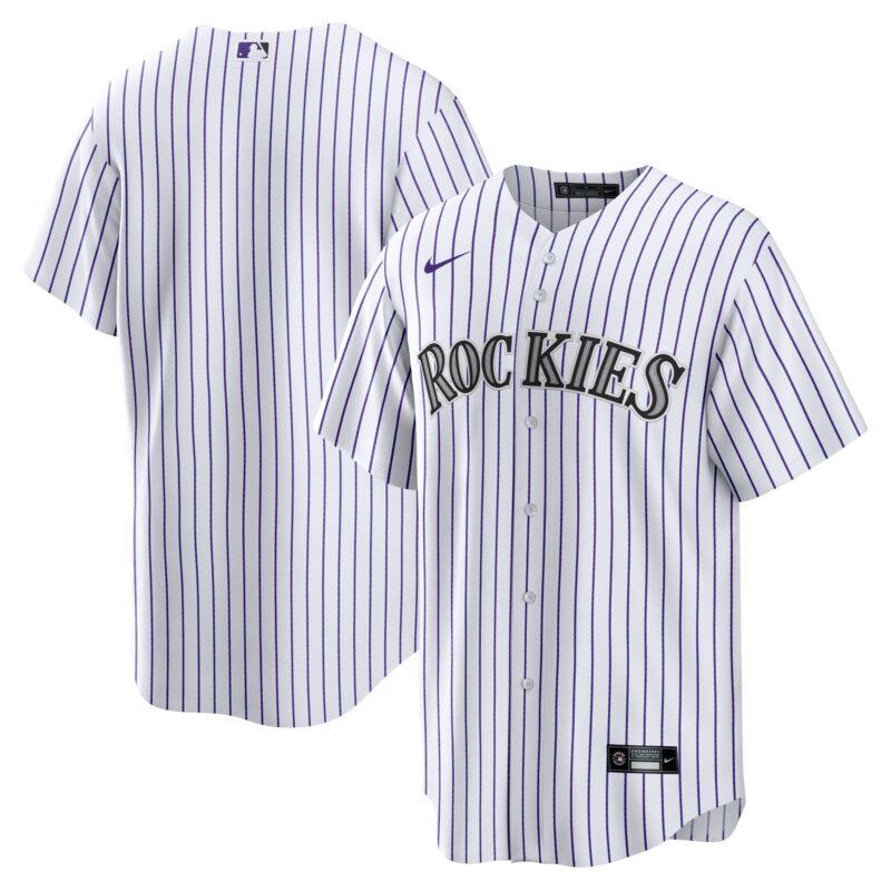 Colorado Rockies Home Team Jersey - White