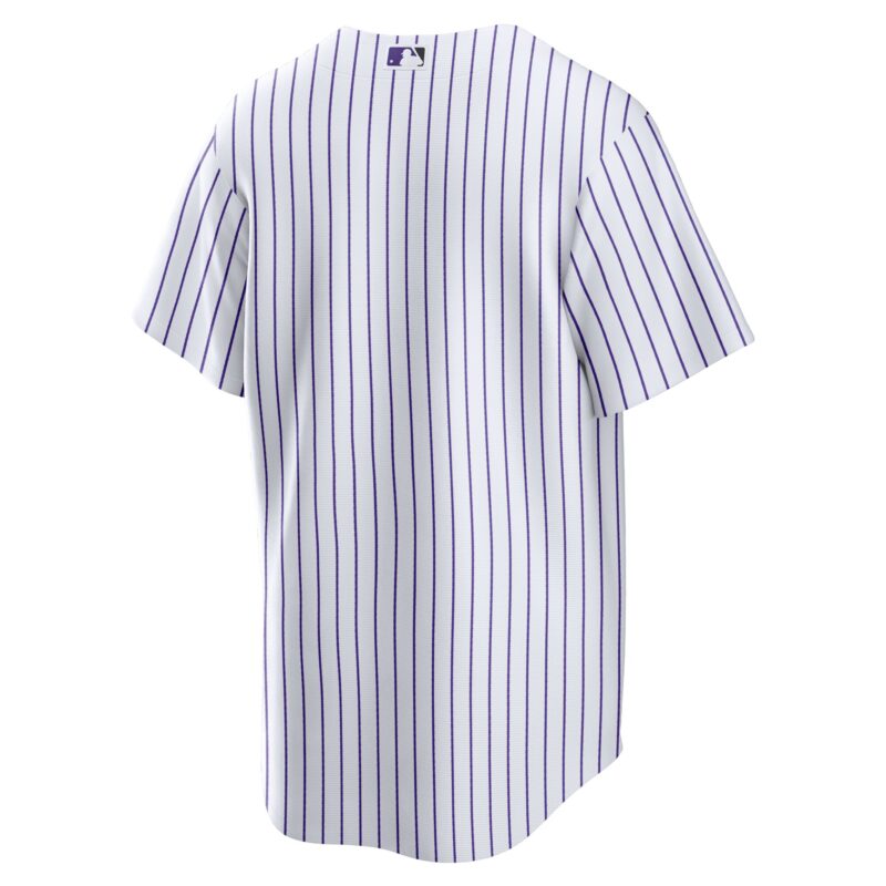 Colorado Rockies Home Team Jersey - White - Image 3