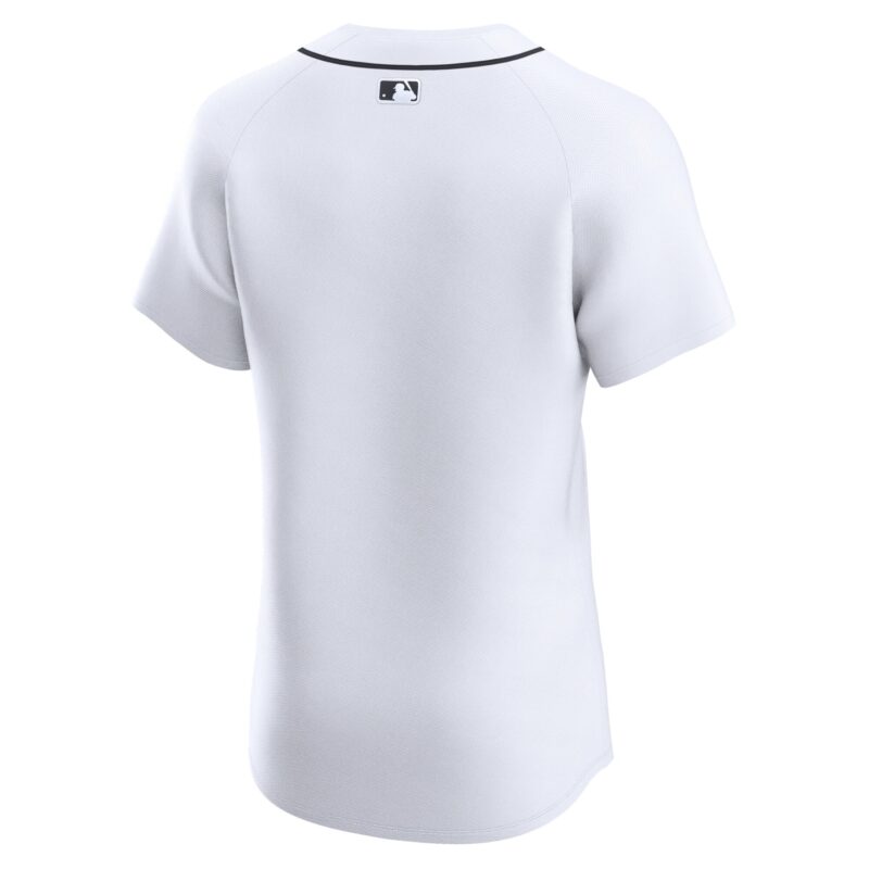 Detroit Tigers Home Elite Jersey - White - Image 3