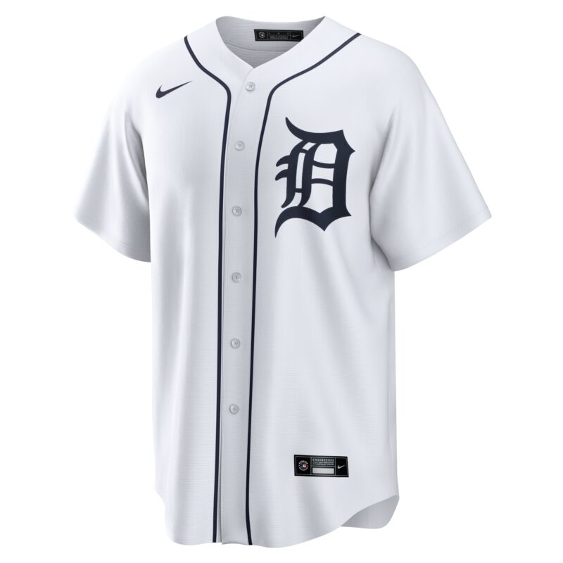 Detroit Tigers Home Team Jersey - White - Image 2