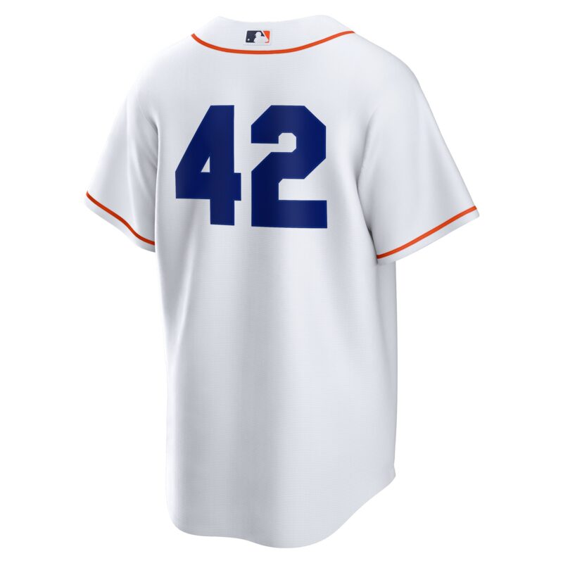 Houston Astros Home 2025 Jackie Robinson Day Jersey - White - Image 3