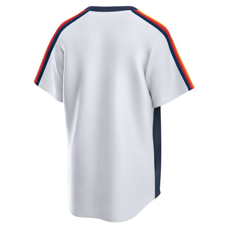 Houston Astros Home Cooperstown Collection Player Jersey - White - Image 3