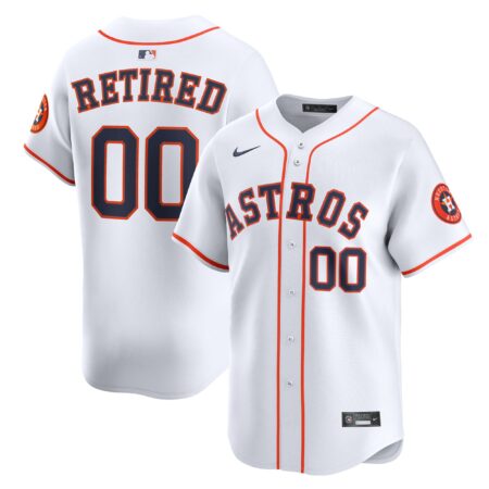 Houston Astros Home Limited Pick-A-Player Retired Roster Jersey - White