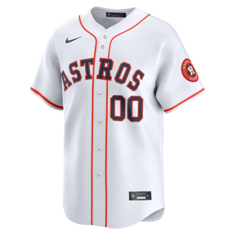 Houston Astros Home Limited Pick-A-Player Retired Roster Jersey - White - Image 2
