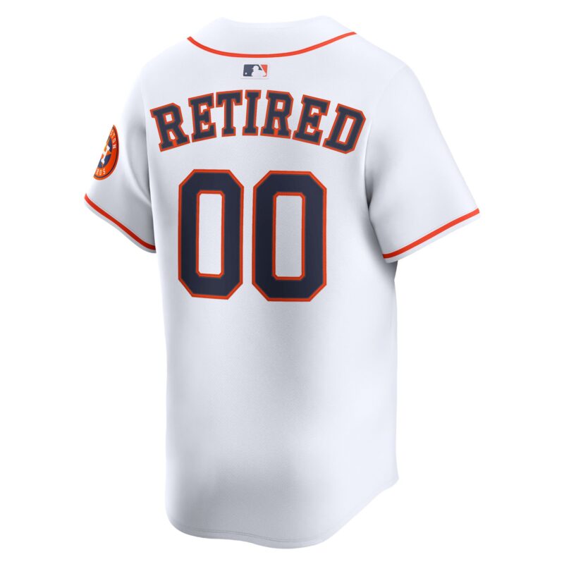 Houston Astros Home Limited Pick-A-Player Retired Roster Jersey - White - Image 3
