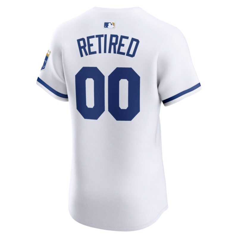 Kansas City Royals Home Elite Pick-A-Player Retired Roster Jersey - White - Image 3