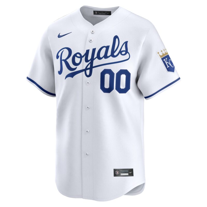 Kansas City Royals Home Limited Custom Jersey - White - Image 2