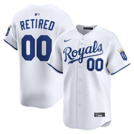 Kansas City Royals Home Limited Pick-A-Player Retired Roster Jersey - White