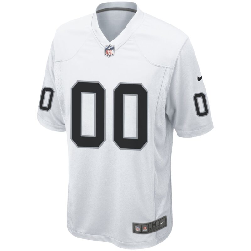 Las Vegas Raiders Custom Game Jersey - White - Image 2