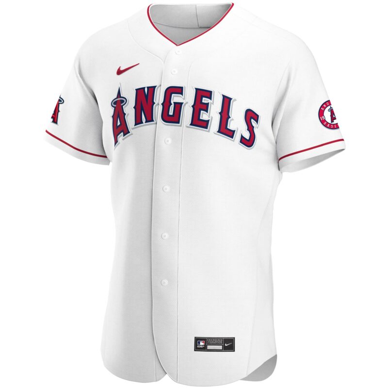 Los Angeles Angels Home Team Jersey - White - Image 2