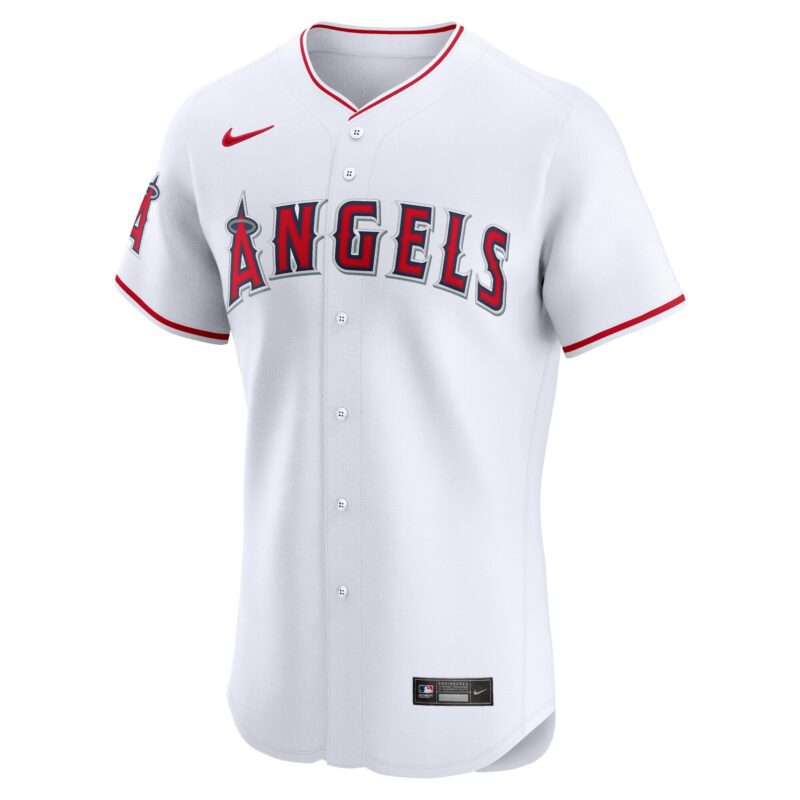 Los Angeles Angels Home Elite Jersey - White - Image 2