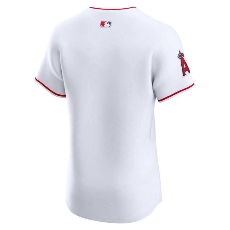 Los Angeles Angels Home Elite Jersey - White - Image 3