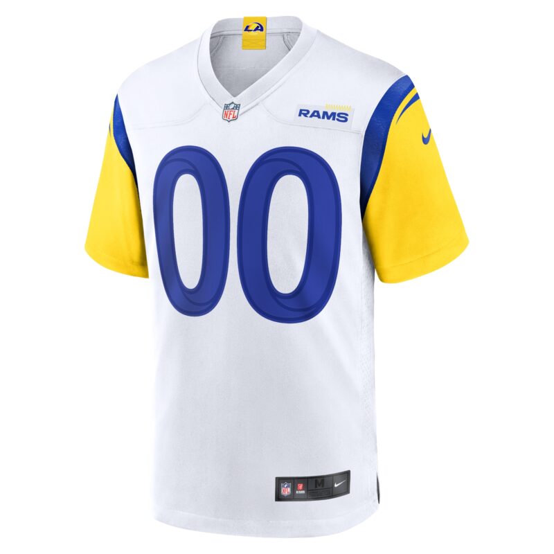 Los Angeles Rams Alternate Custom Jersey - White - Image 2