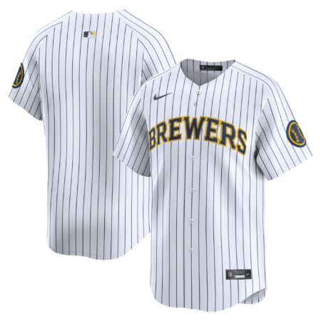 Milwaukee Brewers Alternate Limited Jersey - White