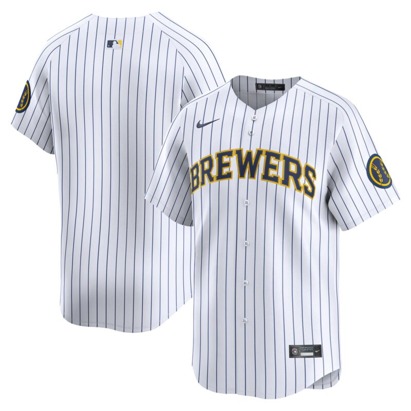 Milwaukee Brewers Alternate Limited Jersey - White