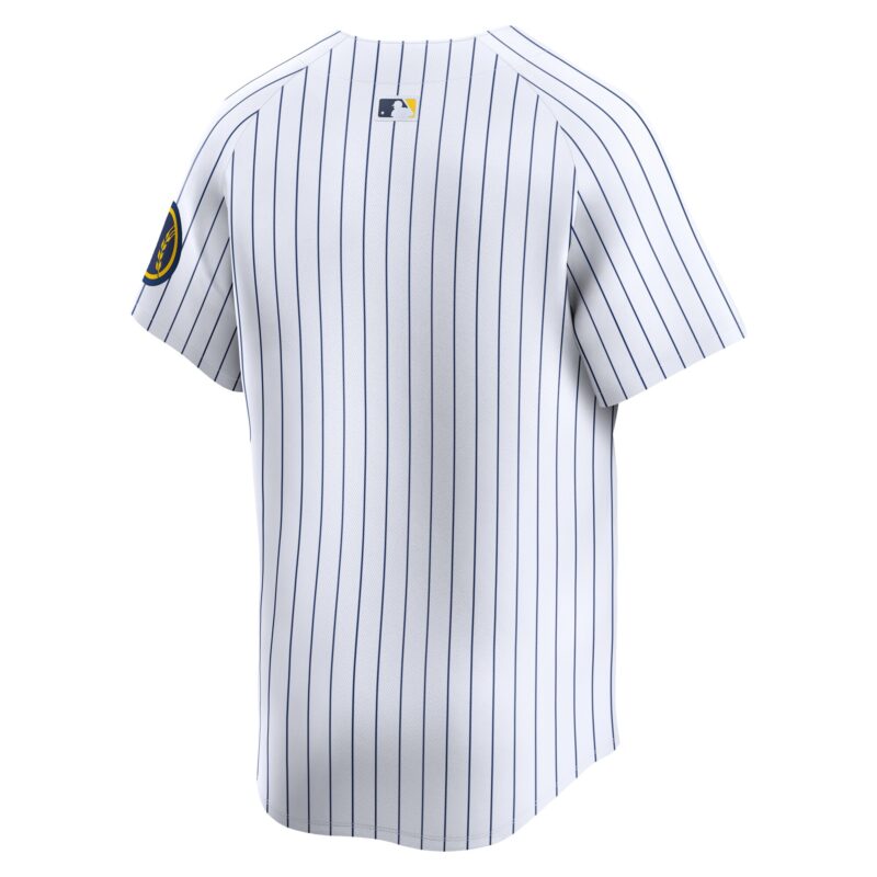 Milwaukee Brewers Alternate Limited Jersey - White - Image 3