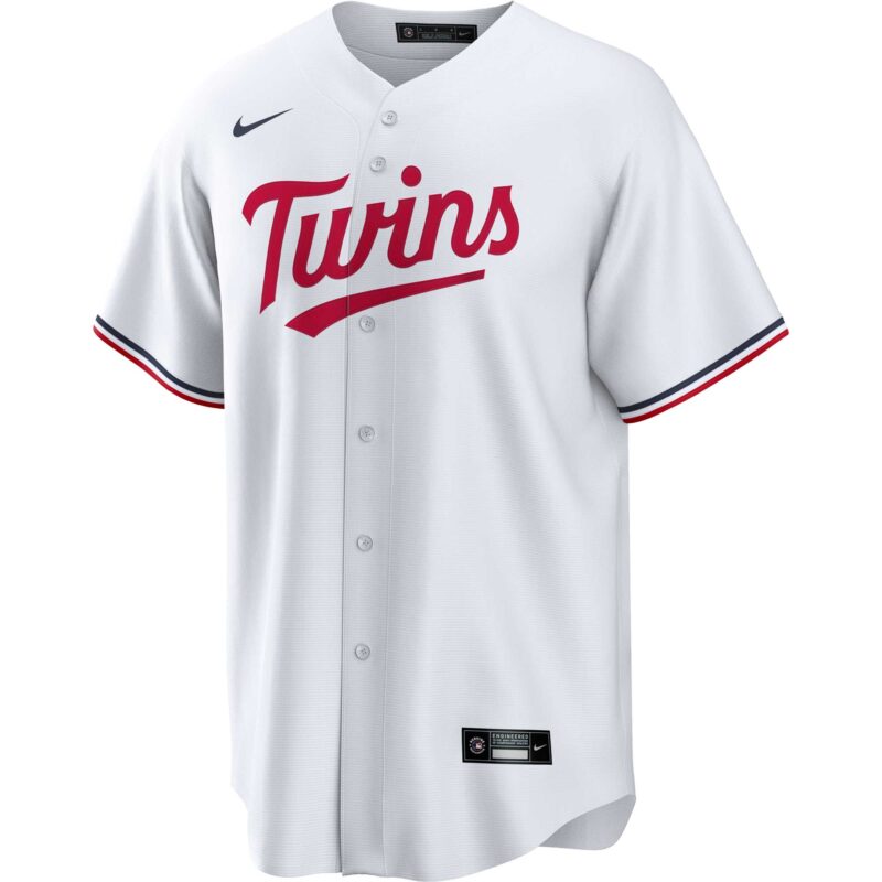 Minnesota Twins Home Team Jersey - White - Image 2