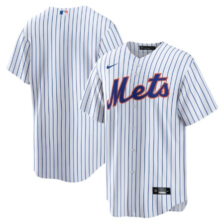New York Mets Home Blank Jersey - White