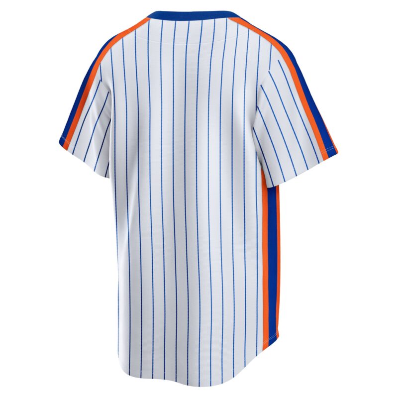 New York Mets Home Cooperstown Collection Team Jersey - White - Image 3