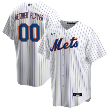 New York Mets Home Pick-A-Player Retired Roster Jersey - White