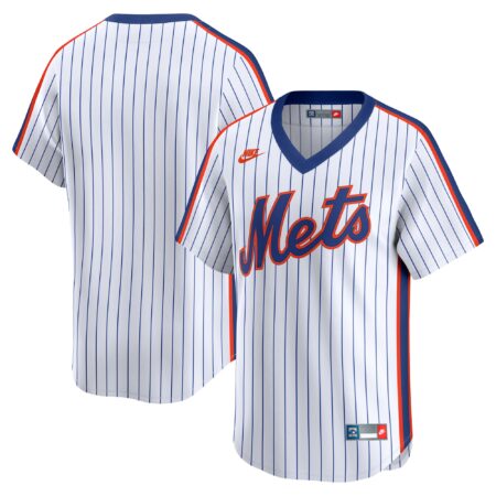 New York Mets Throwback Cooperstown Collection Limited Jersey - White