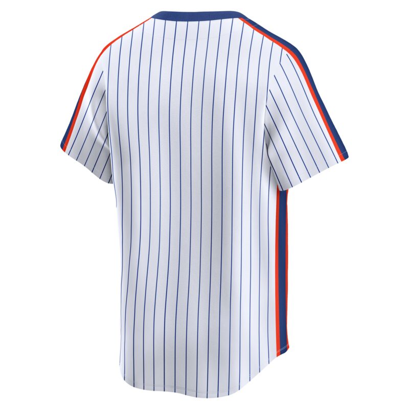 New York Mets Throwback Cooperstown Collection Limited Jersey - White - Image 3