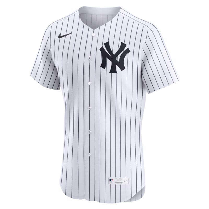 New York Yankees Home Elite Pick-A-Player Retired Roster Jersey - White - Image 2