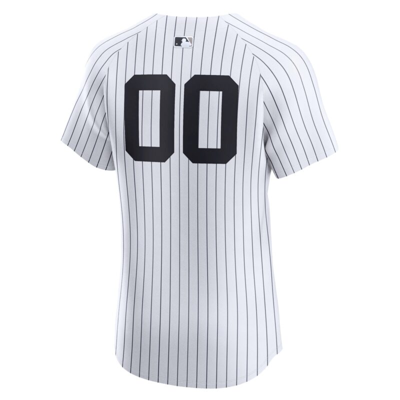 New York Yankees Home Elite Pick-A-Player Retired Roster Jersey - White - Image 3