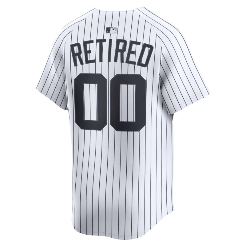 New York Yankees Home Limited Pick-A-Player Retired Roster Jersey - White - Image 3