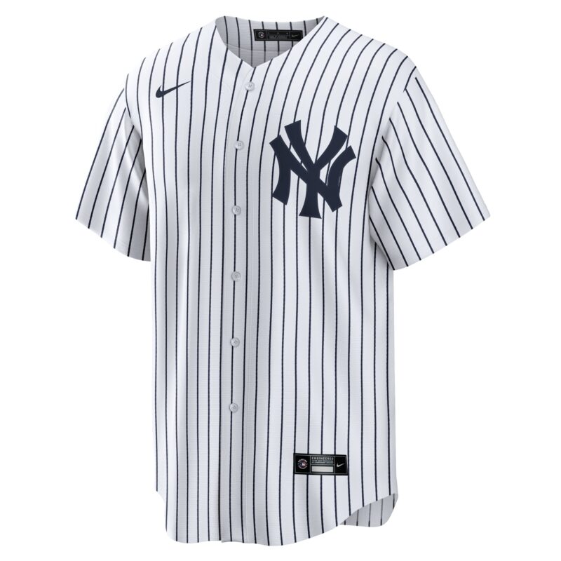 New York Yankees #1 Dad Home Jersey - White - Image 2