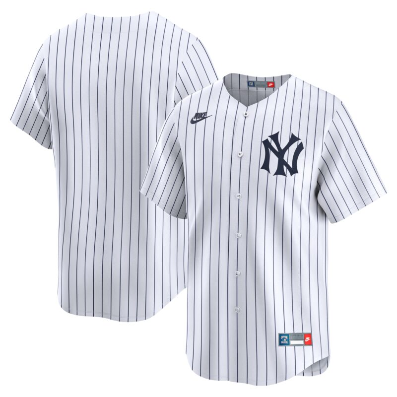 New York Yankees Throwback Cooperstown Collection Limited Jersey - White