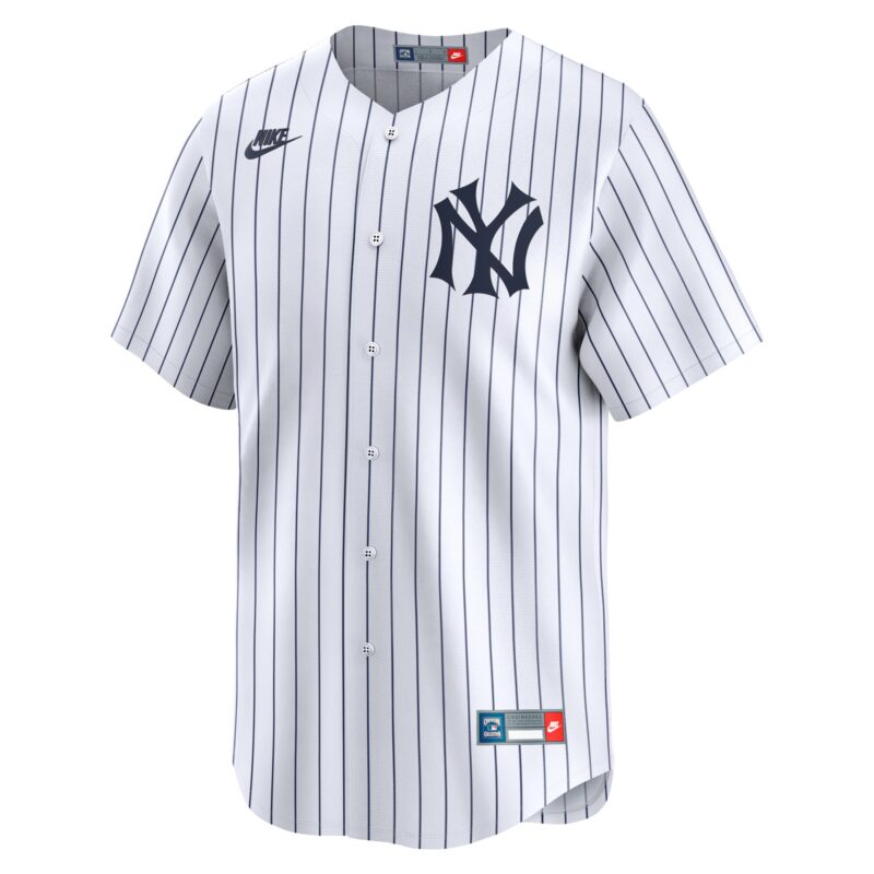 New York Yankees Throwback Cooperstown Collection Limited Jersey - White - Image 2