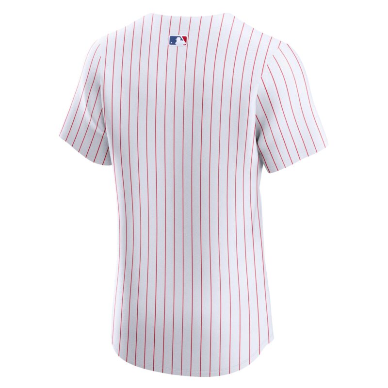 Philadelphia Phillies Home Elite Jersey - White - Image 3