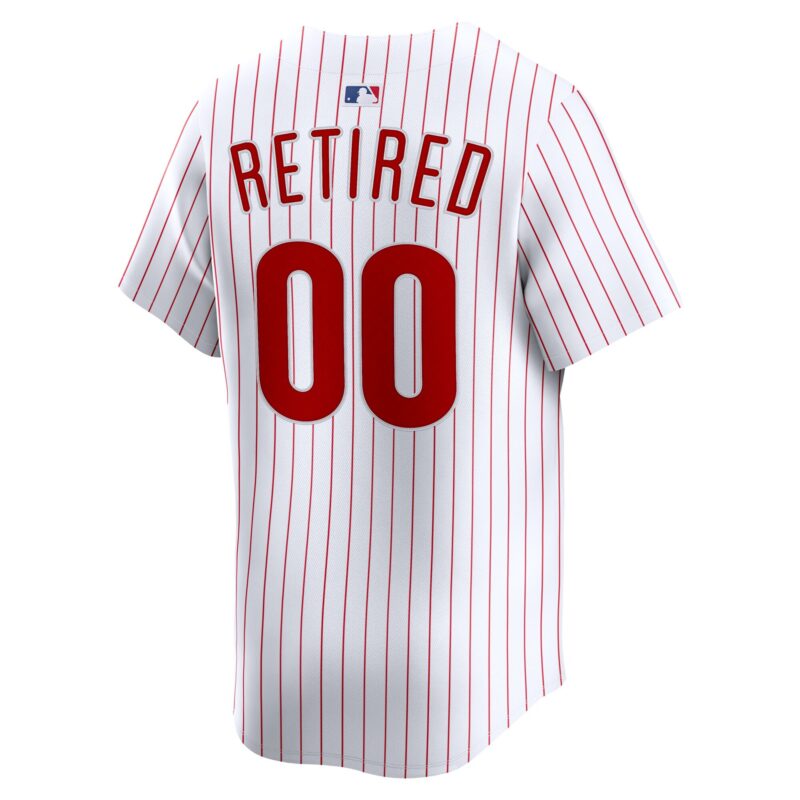 Philadelphia Phillies Home Limited Pick-A-Player Retired Roster Jersey - White - Image 3