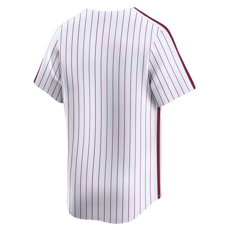 Philadelphia Phillies Throwback Cooperstown Collection Limited Jersey - White - Image 3