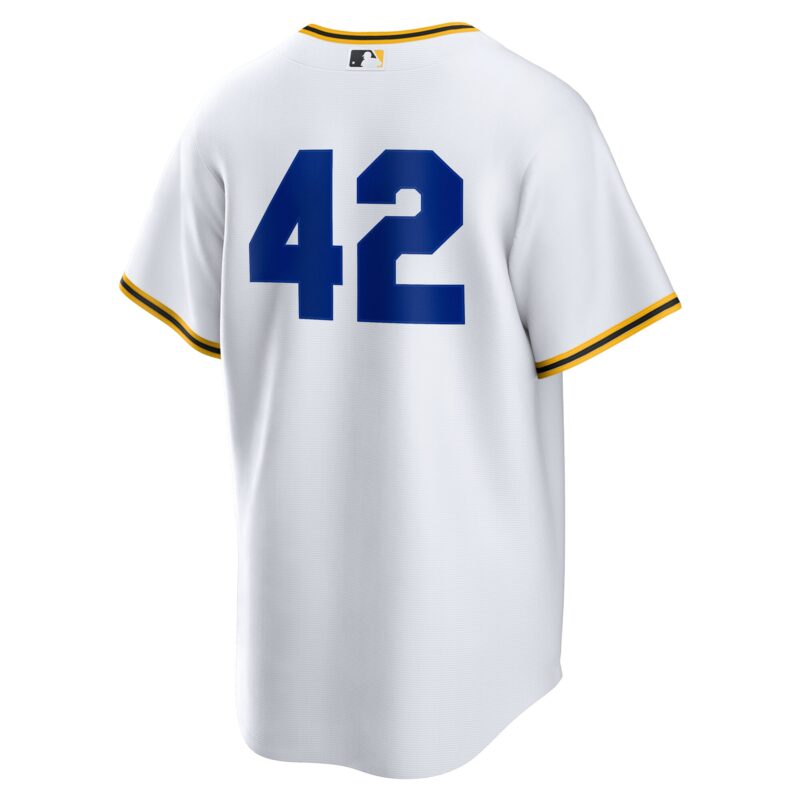 Pittsburgh Pirates Home 2025 Jackie Robinson Day Jersey - White - Image 3